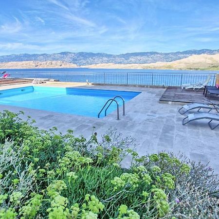 Sea View & Pool Studio Pag Town Dış mekan fotoğraf
